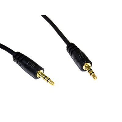 Sline Aux Kablo 30cm 3.5mm Erkek- Erkek Stereo